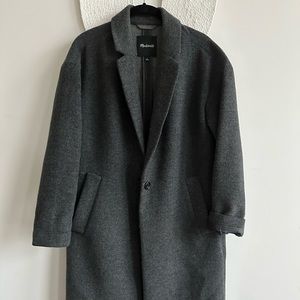 Madewell Charcoal Coat, S
